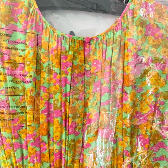 Boden Vibrant Floral Selena Sleeveless Midi Dress - Picture 6 of 7